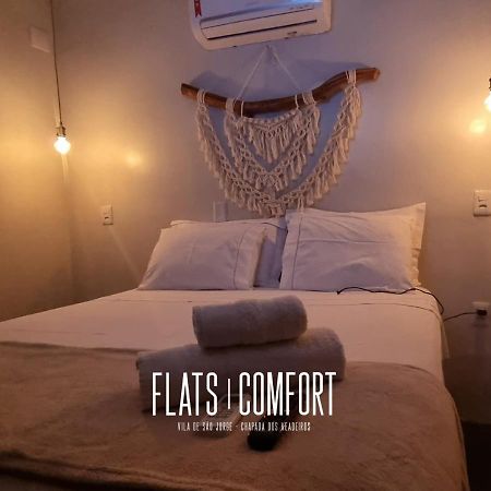 Отель Novidade Flats Comfort Na Vila De Sao Jorge - Chapada Dos Veadeiros Экстерьер фото
