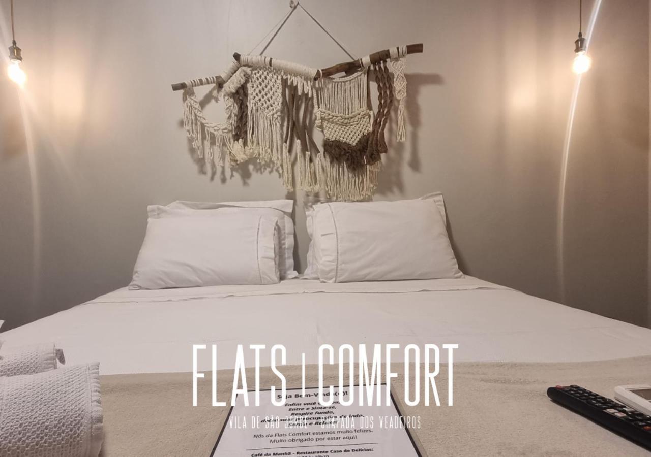 Отель Novidade Flats Comfort Na Vila De Sao Jorge - Chapada Dos Veadeiros Экстерьер фото