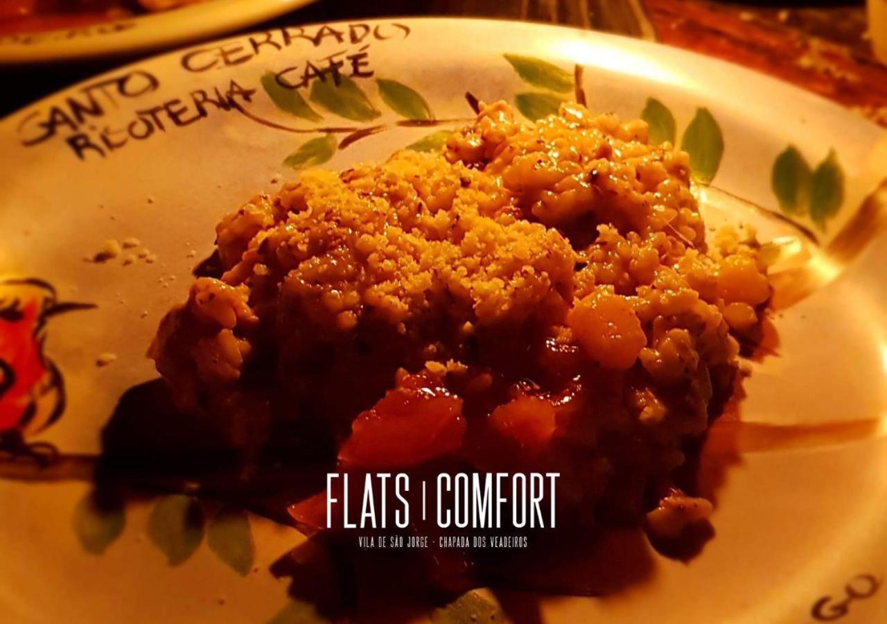 Отель Novidade Flats Comfort Na Vila De Sao Jorge - Chapada Dos Veadeiros Экстерьер фото