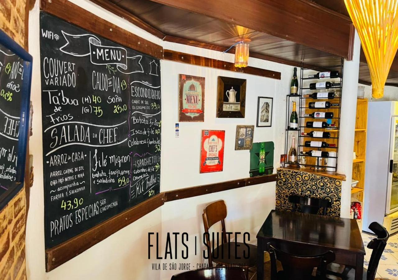 Отель Novidade Flats Comfort Na Vila De Sao Jorge - Chapada Dos Veadeiros Экстерьер фото
