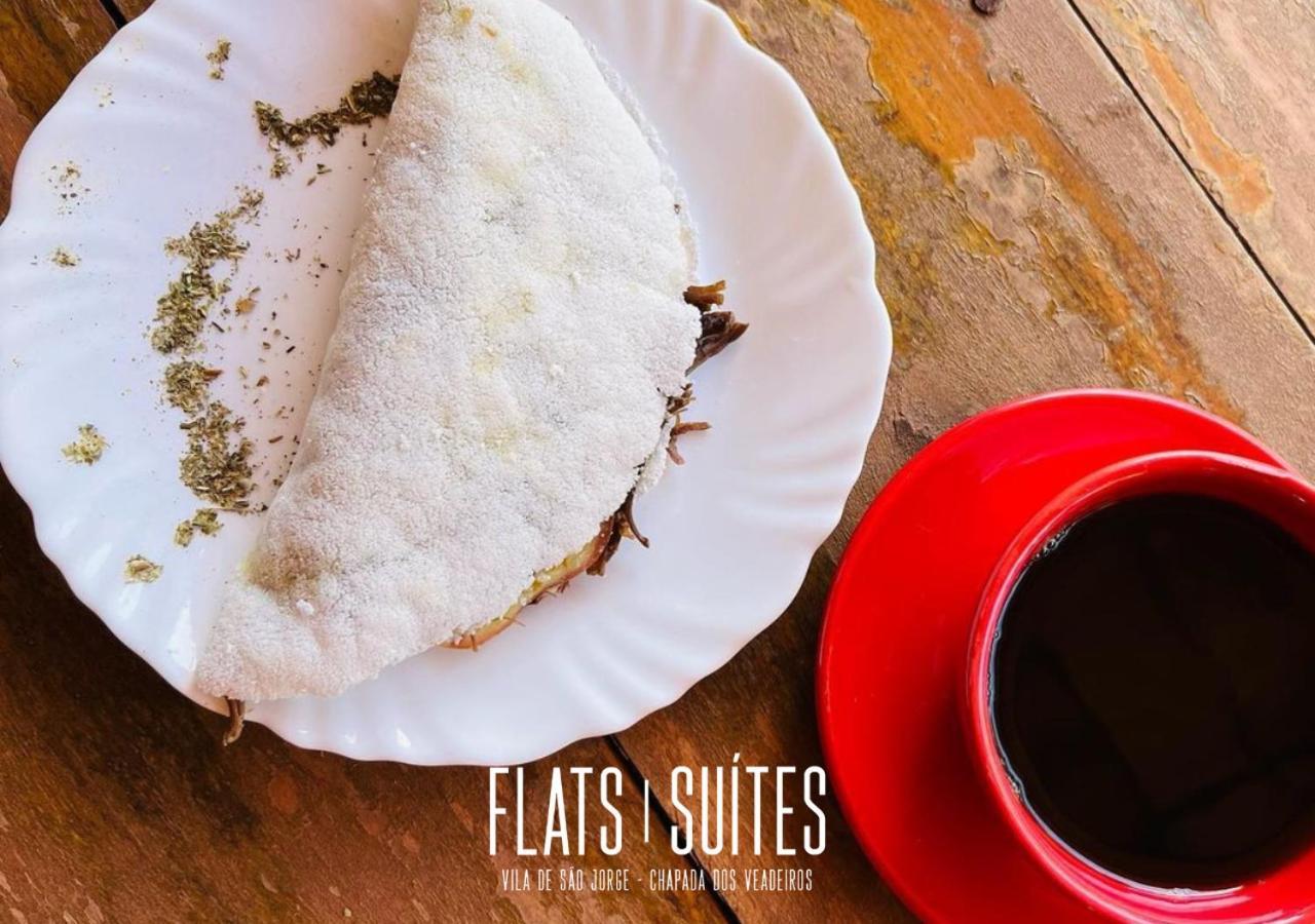 Отель Novidade Flats Comfort Na Vila De Sao Jorge - Chapada Dos Veadeiros Экстерьер фото